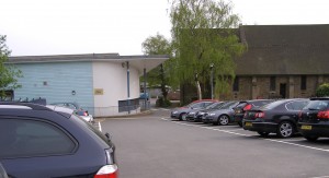 View of the Centre from the Car Park